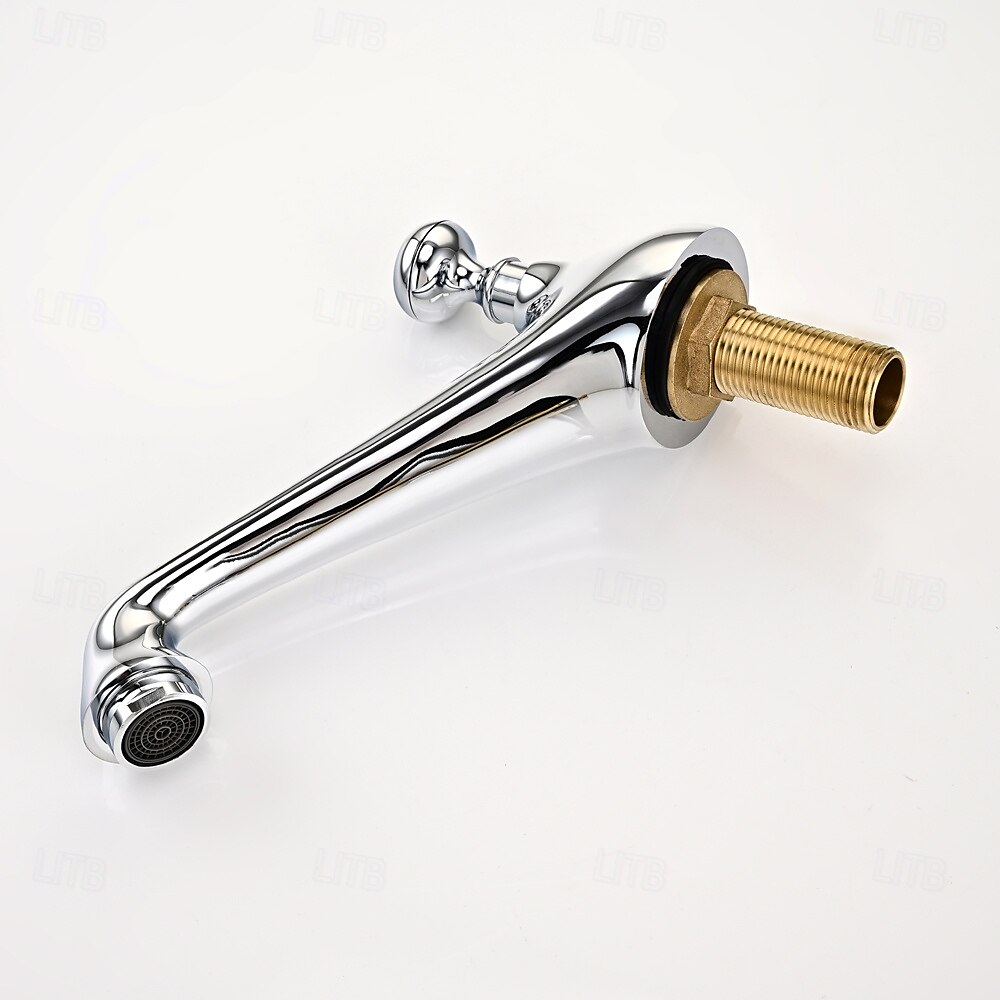 Bathroom Sink Faucet - Widespread Electroplated Widespread Two Handles Three HolesBath Taps 2025 - $202.49 –P7