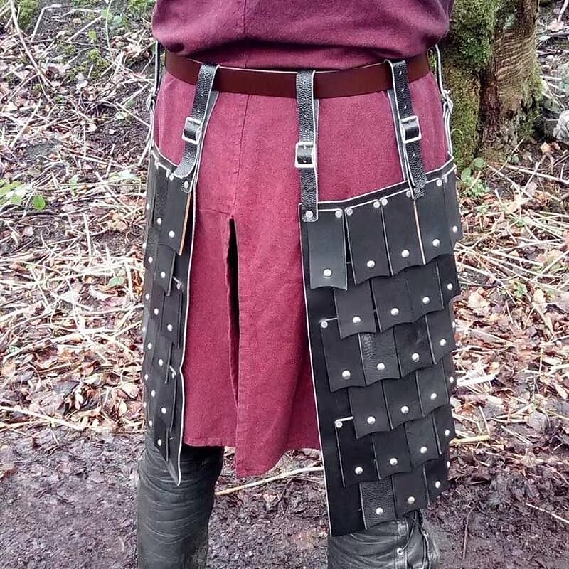 Retro Vintage Medieval Short / Mini Skirt Scottish Utility Kilts Kilts Men's Celtic Halloween Carnival Masquerade Performance Adults' Skirt All Seasons 2025 - $46.99 –P2