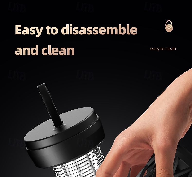 Lámpara antimosquitos eléctrica integrada colgante vertical portátil 2025 - $12.49 –P8
