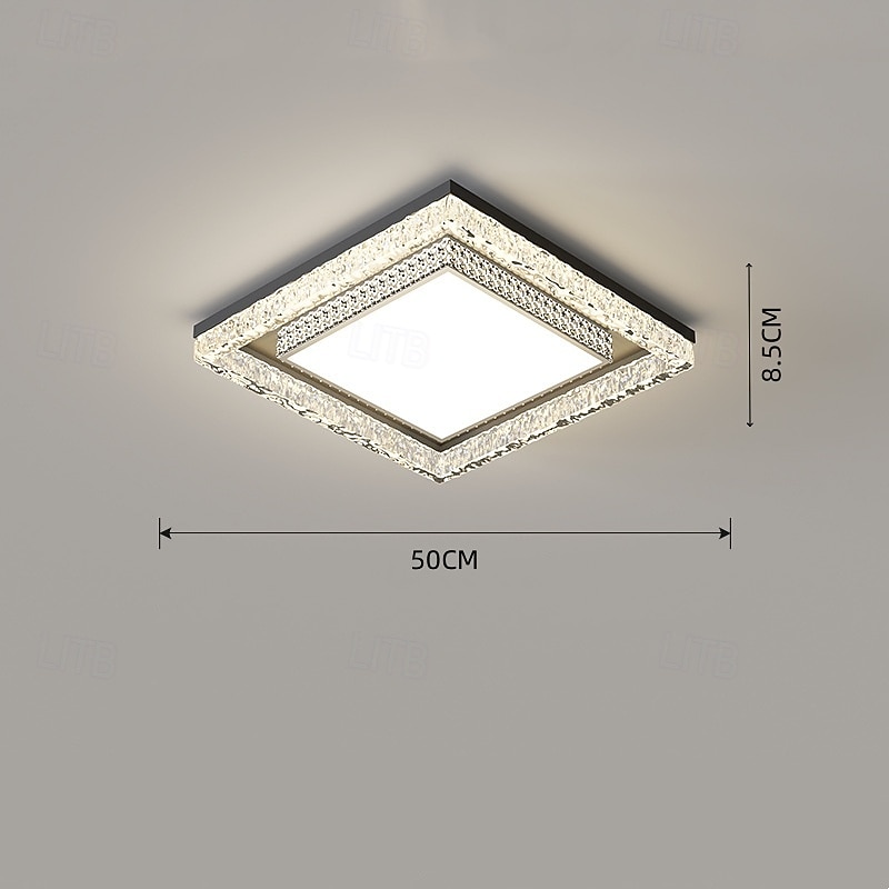 50 cm Variable Luminaires de Plafond Métal Acrylique Moderne Style Nordique 110-120V 220-240V de 2026 ? $389.49 –P3
