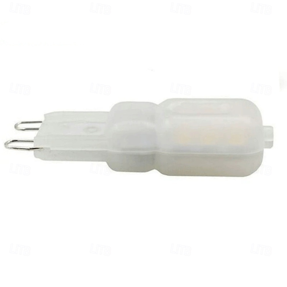 נורות g9 led 3w 5w שווה ערך למנורת הלוגן 30w 50w נורה ניתנת לעמעום 220v לנברשות פנימיות נורות תקרה 10 יחידות 2025 - $24.99 –P2