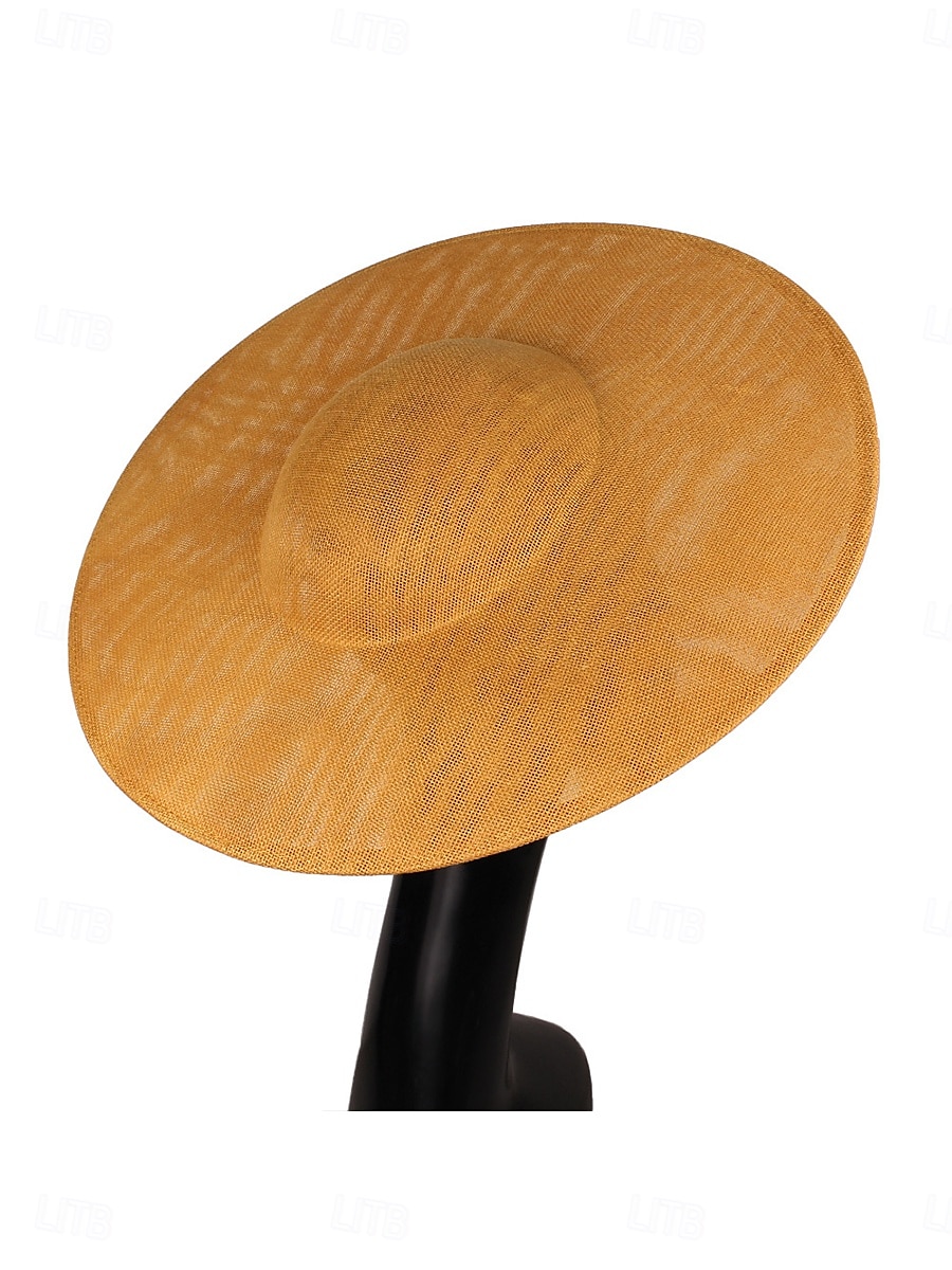 Καπέλο Ψεύτικου Λινών Bowler  Cloche Επίσημο Βικτοριανό Με Καθαρό Χρώμα Με Καπέλο 2025 - $14.99 –P2