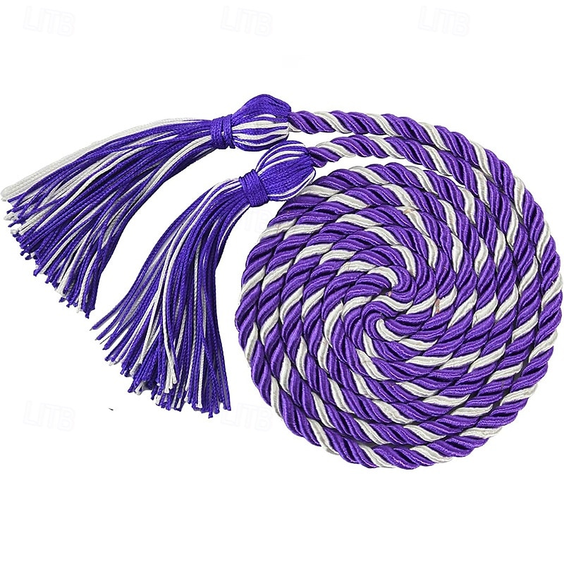 Lot de 10 cordons d'honneur de remise de diplôme de 67 pouces, cordons d'honneur à pompon de remise de diplôme, cordons d'honneur en vrac pour étudiants diplômés de 2025 ? $20.99 –P28