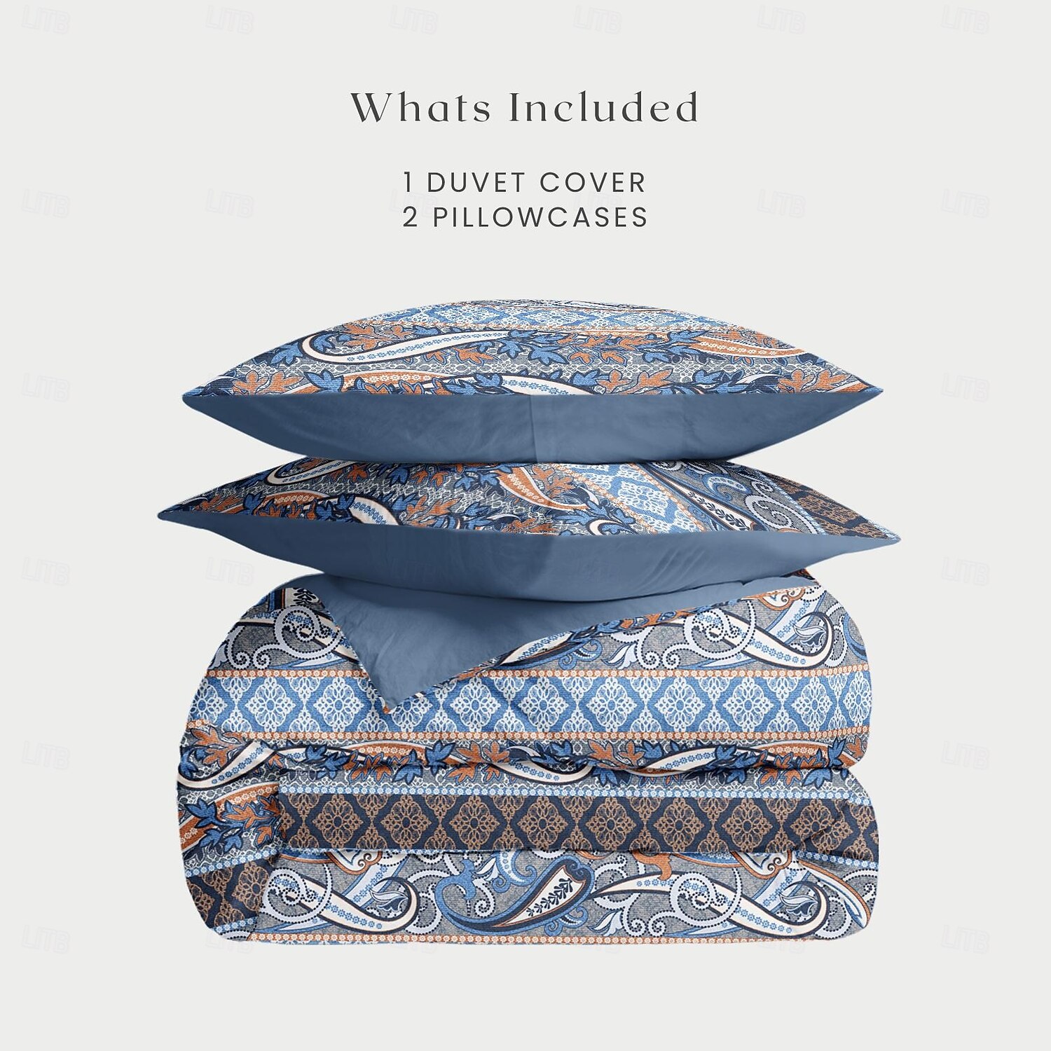 Housse de couette mandala ethnique taille double ensemble de literie en coton ensembles de lit housse de couette douce légère avec 2 taies d'oreiller pour l'été le printemps de 2025 ? $60.99 –P5