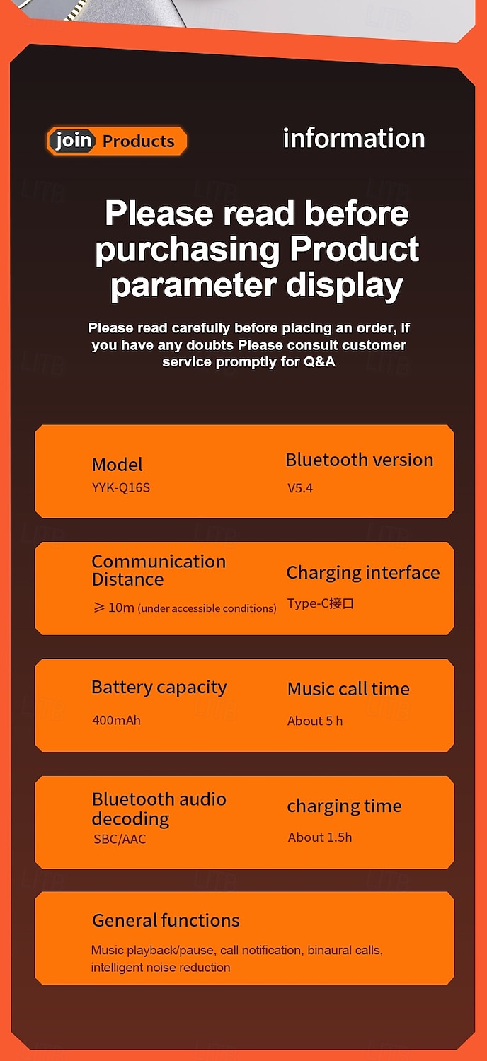 Bluetooth Headset Real Time Translation Headset Talking Music 144 Languages Translation Touch Headset AI Translation Headset Long Term Sports Noise Cancellation Waterproof LED Digital Display 2025 - $15.99 –P15