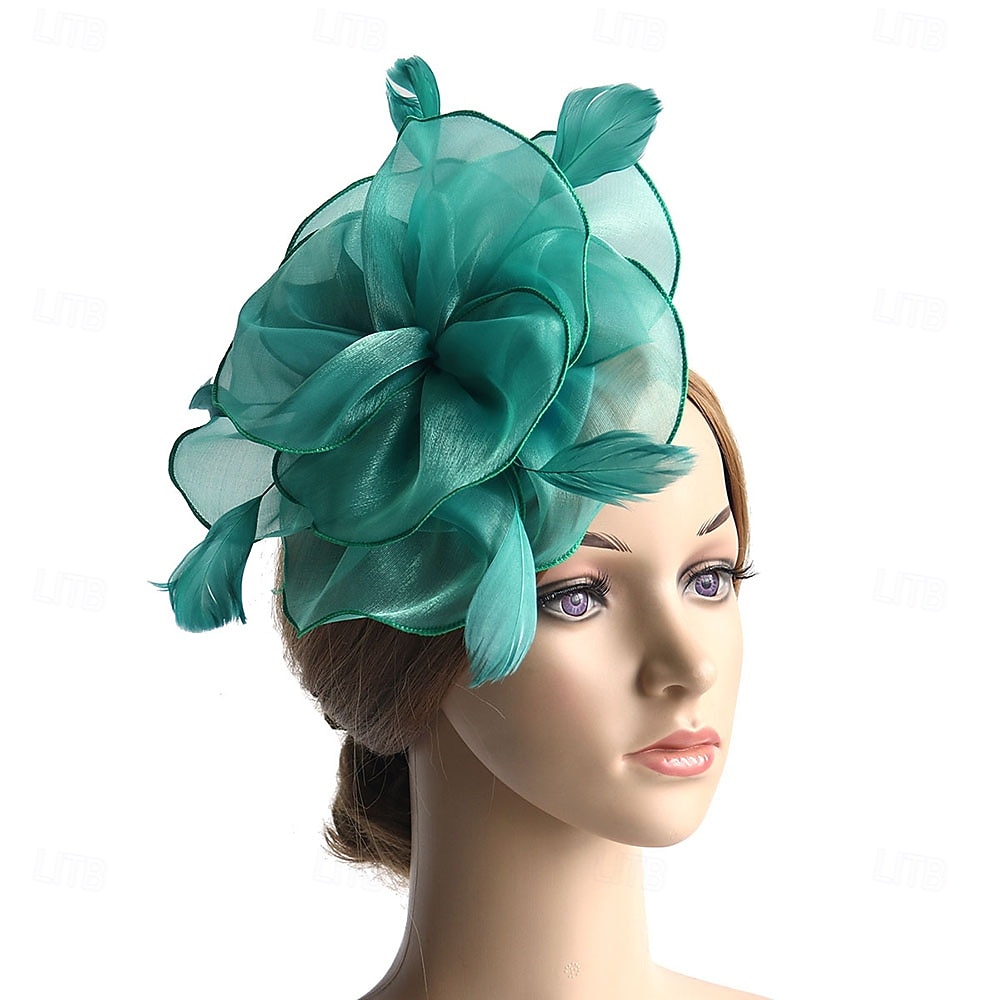 Elegant Derby Kopfschmuck Faszination Dame Kostüm Damen Karneval Party Derby Hochzeitsfeier Erwachsene Fascinator Frühling & Sommer 2026 - $24.99 –P8