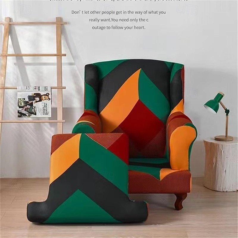 Simple Modern Soft Elastic All-wrap Tiger Bench Armchair Cover Leisure Stool Cover Cover Plaid Sofa Chair Cover 2026 - $56.99 –P2