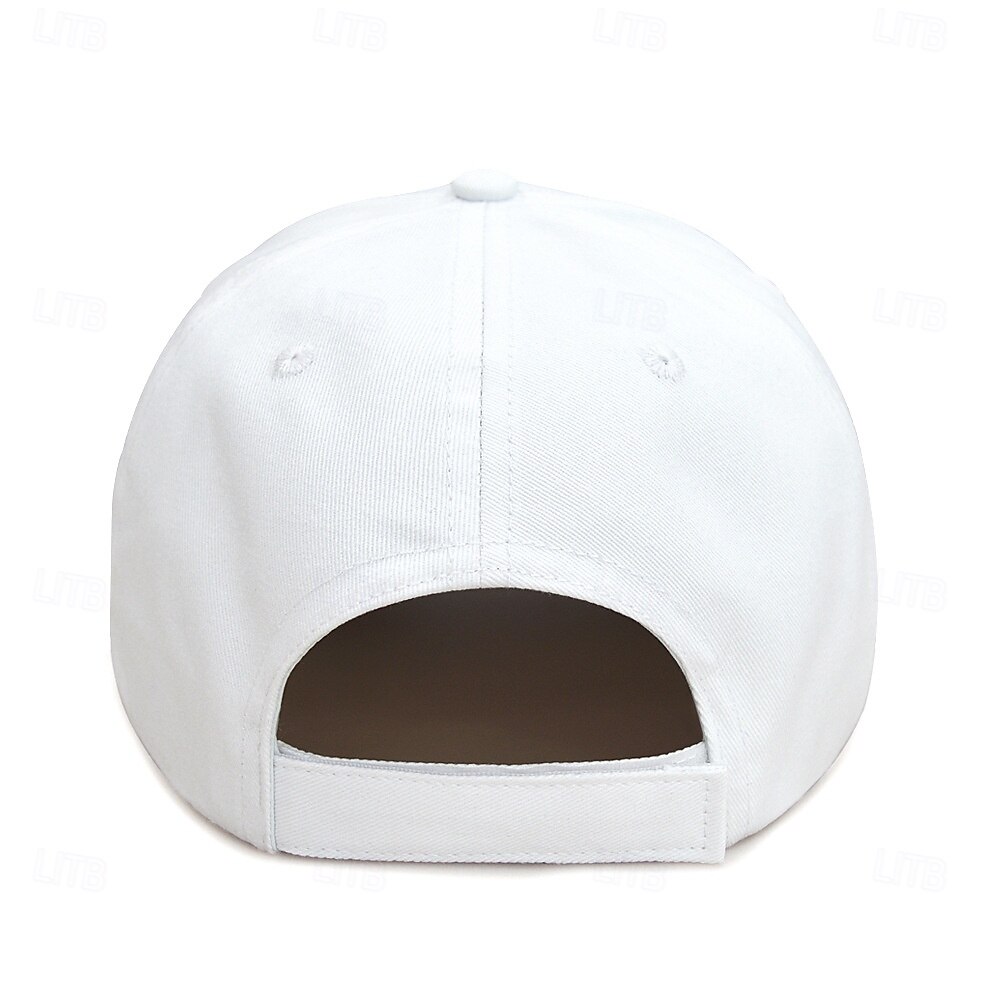 Pánské Kšiltovka Sluneční klobouk Trucker Hat Bílá Fialová Bavlna Výšivka Módní Na běžné nošení Denní Víkend Plná / Jednobarevná Nastavitelná Proti sluci Prodyšné 2025 - $10.49 –P3