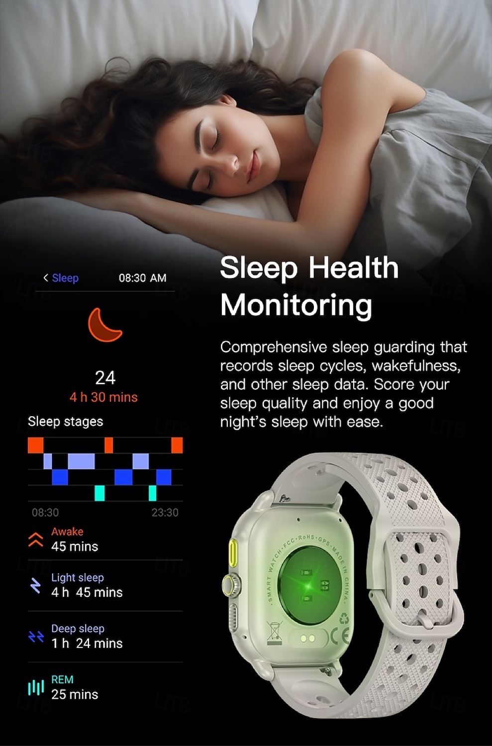 696 P106 Εξυπνο ρολόι 2.06 inch Έξυπνο ρολόι Bluetooth Βηματόμετρο Υπενθύμιση Κλήσης Παρακολούθηση Ύπνου Συμβατό με Android iOS Γυναικεία Άντρες Κλήσεις Hands-Free Υπενθύμιση Μηνύματος IP 67 2025 - $86.99 –P6