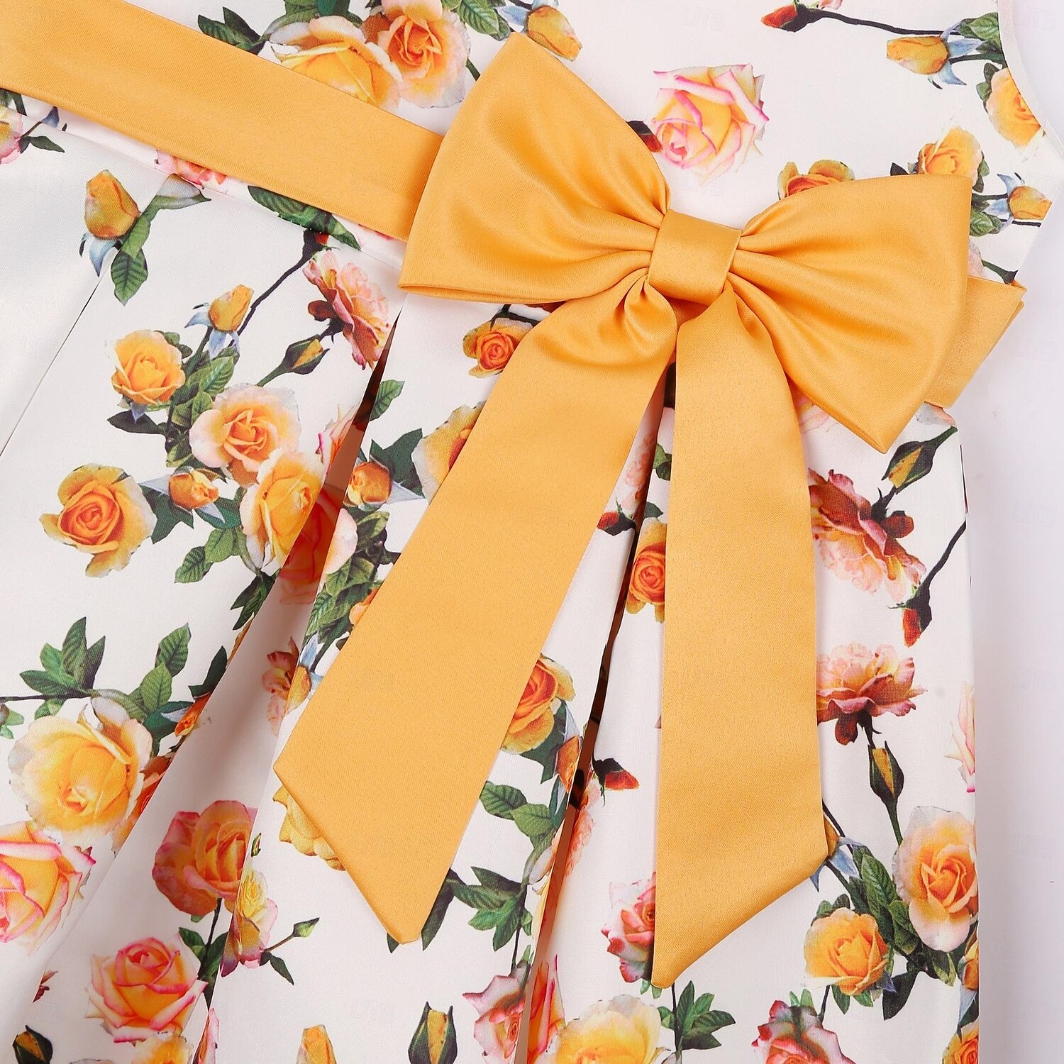 Kids Girls' Party Dress Graphic Sleeveless Special Occasion Princess Polyester Party Dress Summer Spring kids Yellow Wine Blue 2025 - $30.99 –P5