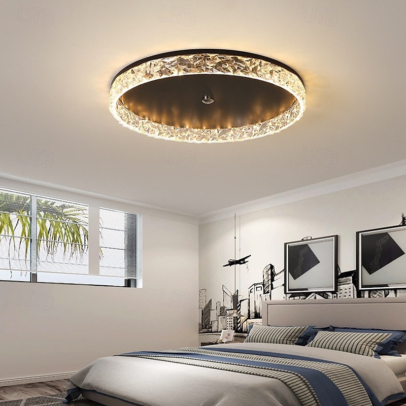 50 cm Диммируемая Потолочные лампы Металл Акрил Современное Северный стиль 220-240Вольт 2026 - $166.99 –P2