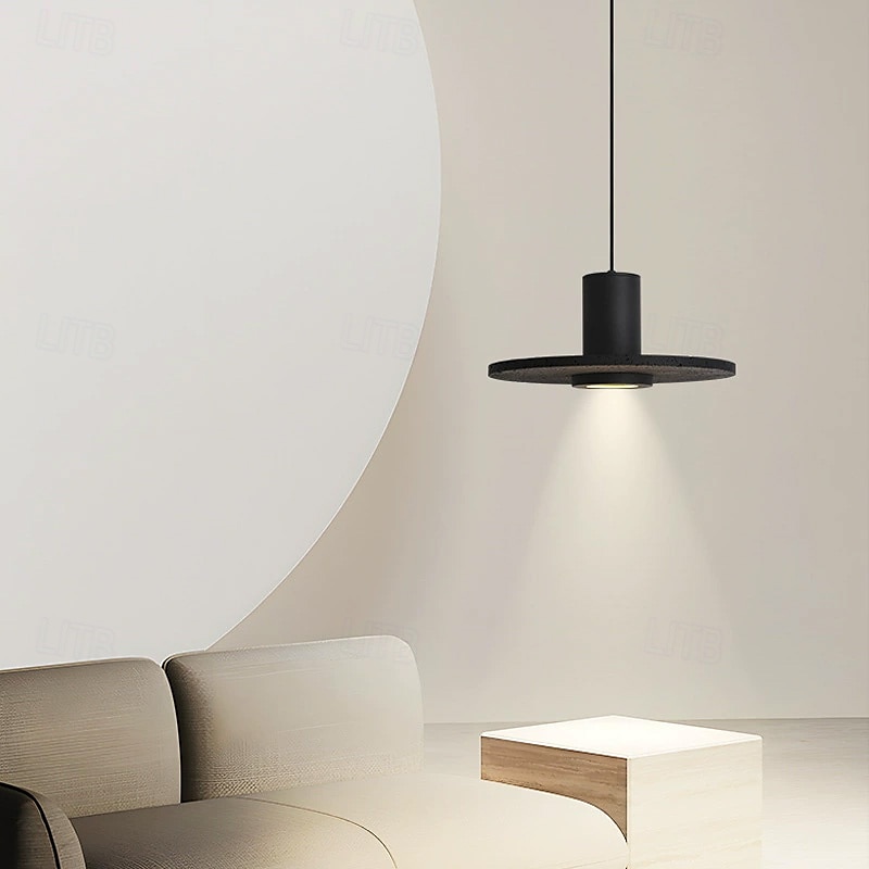 33 cm Design de Lanterne Suspendue Formes Géométriques Suspension Pierre Style Artistique Style Formel Le style rétro ancien Rustique 110-120V 220-240V de 2025 ? $148.99 –P2