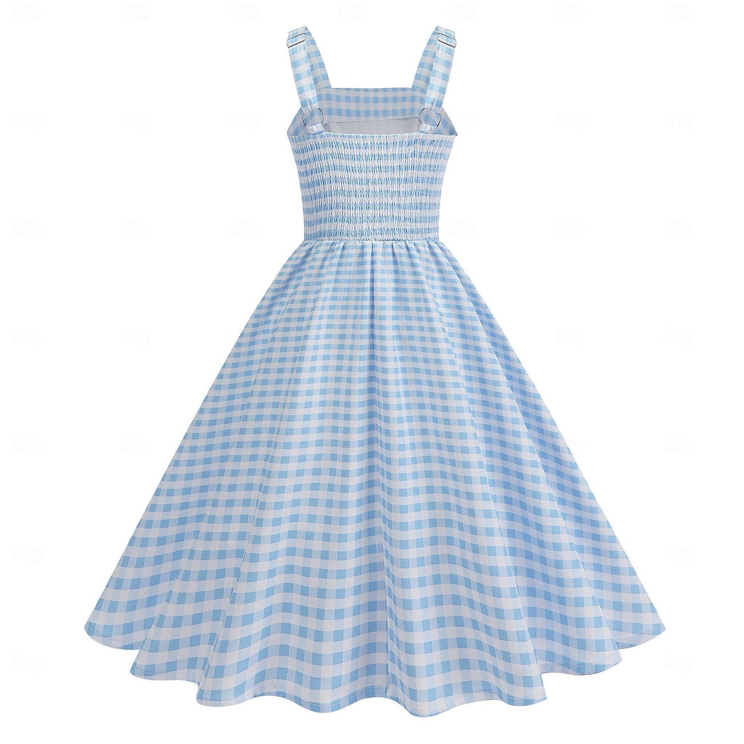 Retro Vintage 1950er Kleid Swing-Kleid Karomuster Damen Karneval Maskerade Alltagskleidung Junggesellinnenabschiedsparty Erwachsene Kleid Abschlussballkleider 2025 - $33.99 –P15