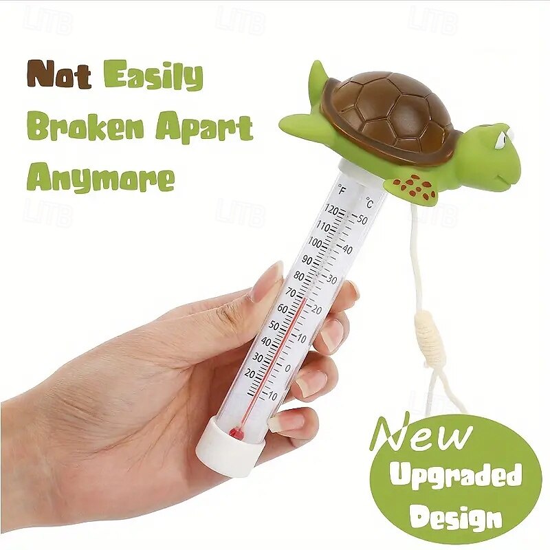 Swimming Pool Floatation Thermometer Swimming Pool Floatation Thermometer Green Turtle Cartoon Swimming Pool Thermometer 2025 - $23.99 –P5