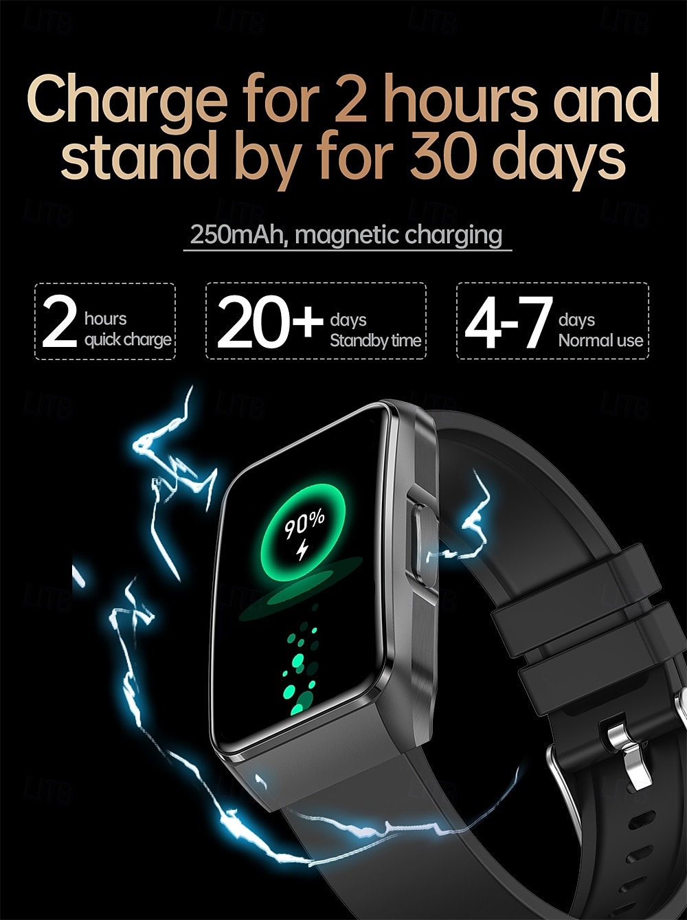 696 ET650 Smart Watch 1.57 inch Smart Band Fitness Bracelet Bluetooth ECG+PPG Pedometer Call Reminder Compatible with Android iOS Women Men Hands-Free Calls Message Reminder IPX-0 27.5mm Watch Case 2025 - $64.99 –P16