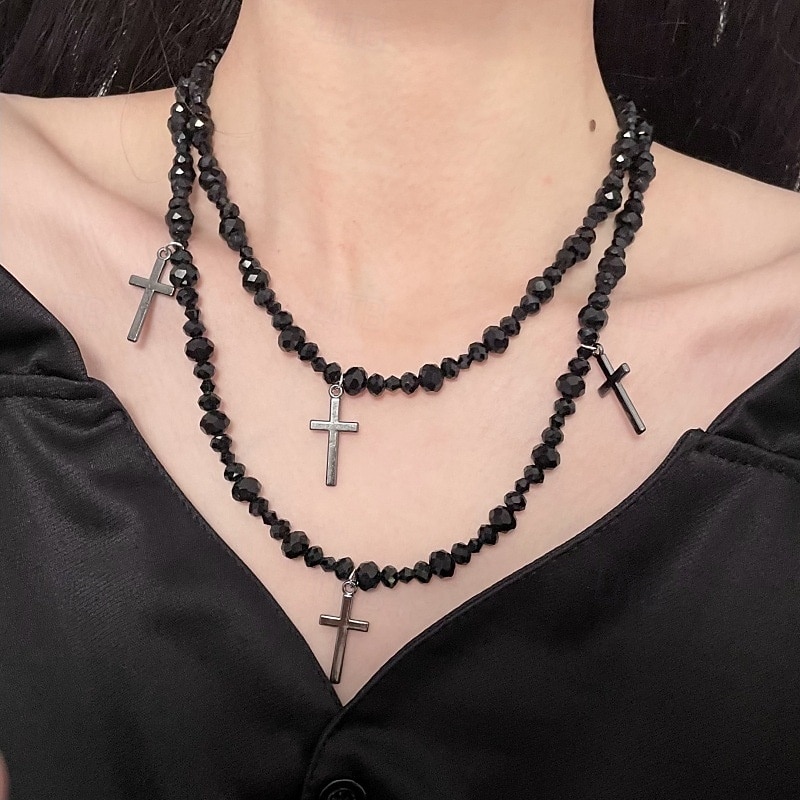 Per donna Collana Punk & Gotico Streetwear Geometria Collane del 2026 a $19.49 –P8