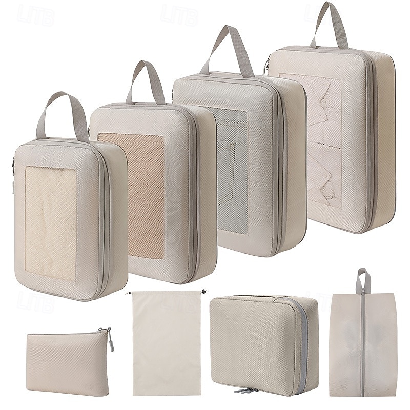 Compression Packing Cubes for Travel, Luggage & Backpack Organizer Set, Space Saver Storage Bags for Clothes, Shoes, Toiletries, Makeup & Digital Accessories 2025 - $21.99 –P11