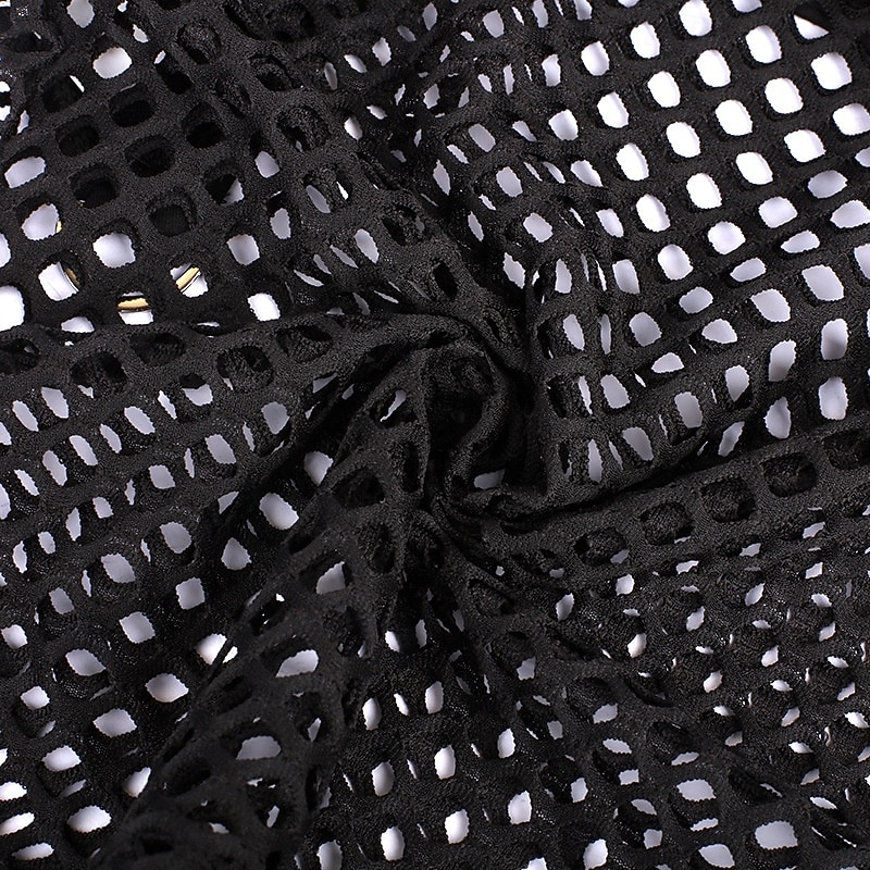 2026年 パンク＆ゴシック パーカー ゴスガール フィッシュネットデザイン 五ta星 仮装 女性用 ハロウィーン カーニバル パーティー カジュアル／普段着 成人 上着 春夏  コレクション – $23.99 –P11