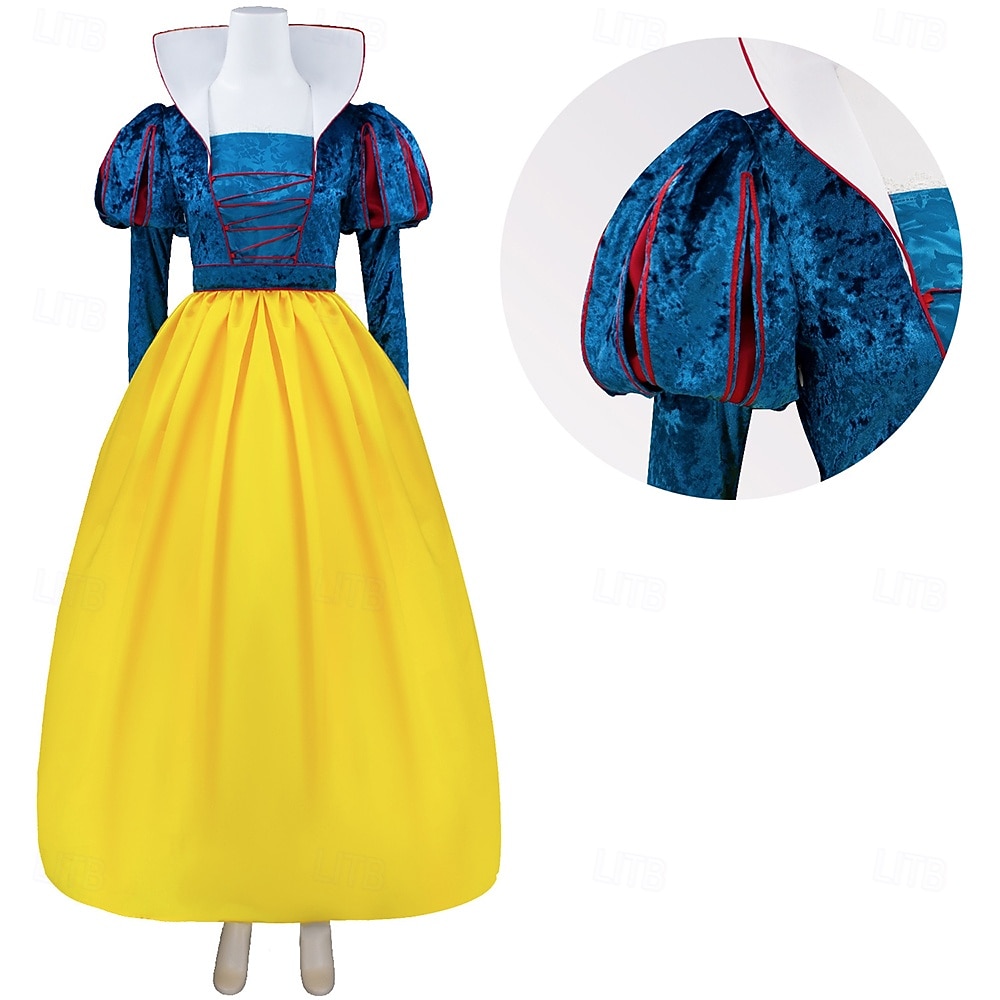 Sníh a sedm přátel Princeznovské Služka Šaty Cosplay kostým Karnevalový kostým Obleč se for Dámské Dospělé předvečer Všech svatých Karneval Párty Výkon 2026 - $69.99 –P2
