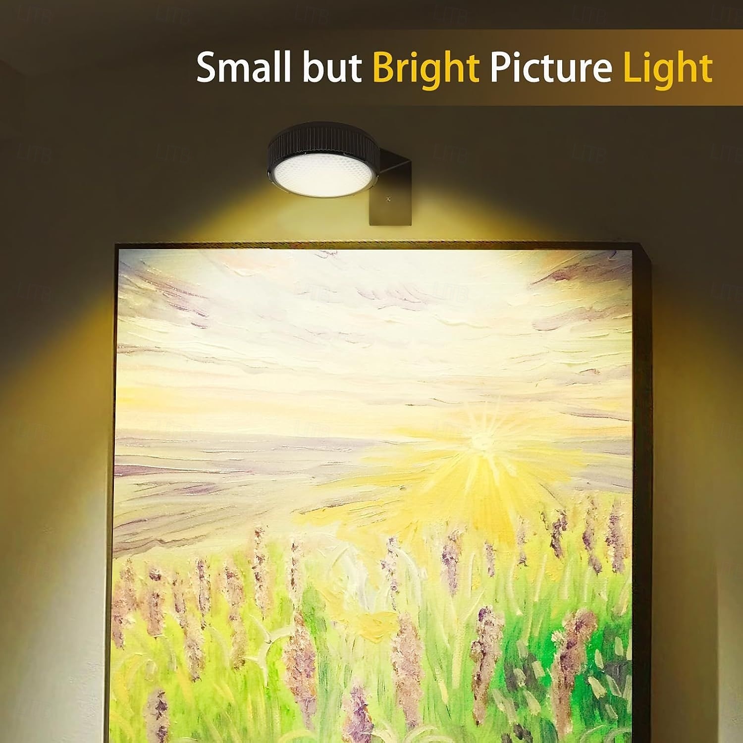 LED Wireless Picture Light, 20 RGB Color Magnetic Lights, Adjustable Timer Led Picture Frame Art Display Light, Wireless Gallery Display Wall Photo Light 2025 - $23.99 –P2