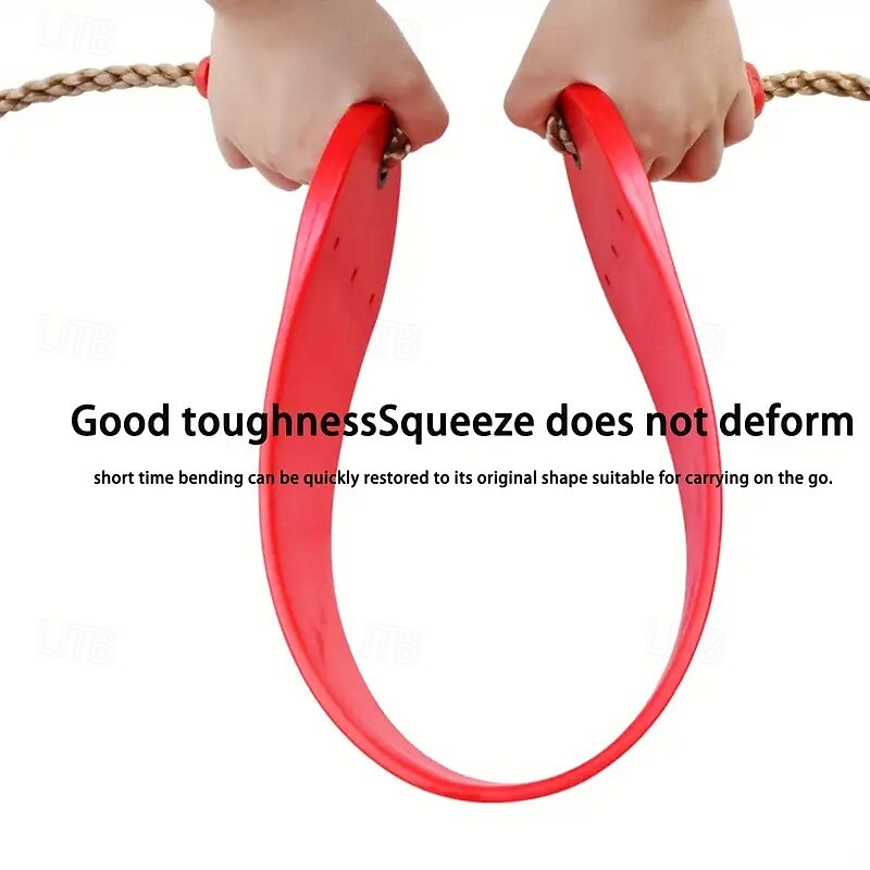 Adjustable Soft Swing Rope for Garden Outdoor Recreation and Fitness with EVA Soft Board Swing Chair 2025 - $51.99 –P6