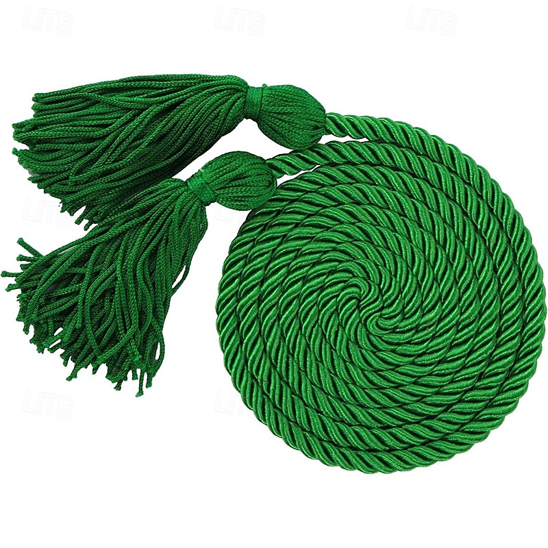 Lot de 10 cordons d'honneur de remise de diplôme de 67 pouces, cordons d'honneur à pompon de remise de diplôme, cordons d'honneur en vrac pour étudiants diplômés de 2025 ? $20.99 –P6