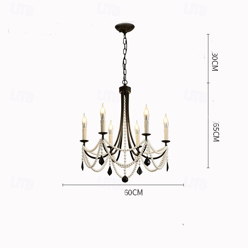 3-Light 6-Light 30 cm Lámpás dizájn Csillárok Fém Festett felületek LED 110-120 V 220-240 V 2025 - $582.97 –P9