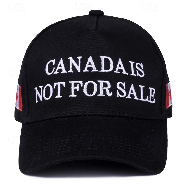 Per uomo Cappellino da Baseball Cappello da Sole Cappello da Camionista Nero Vino Misto Poli / Cotone Ricamato Moda Casual Quotidiano Weekend Bandiera Personaggio & Slogan Regolabile Protezione del 2025 a $8.99 –P9