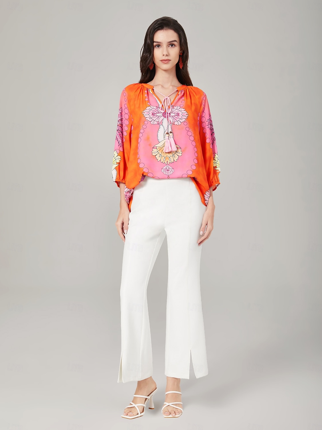pullover con stampa in stile vacanza del 2025 a $52.99 –P8