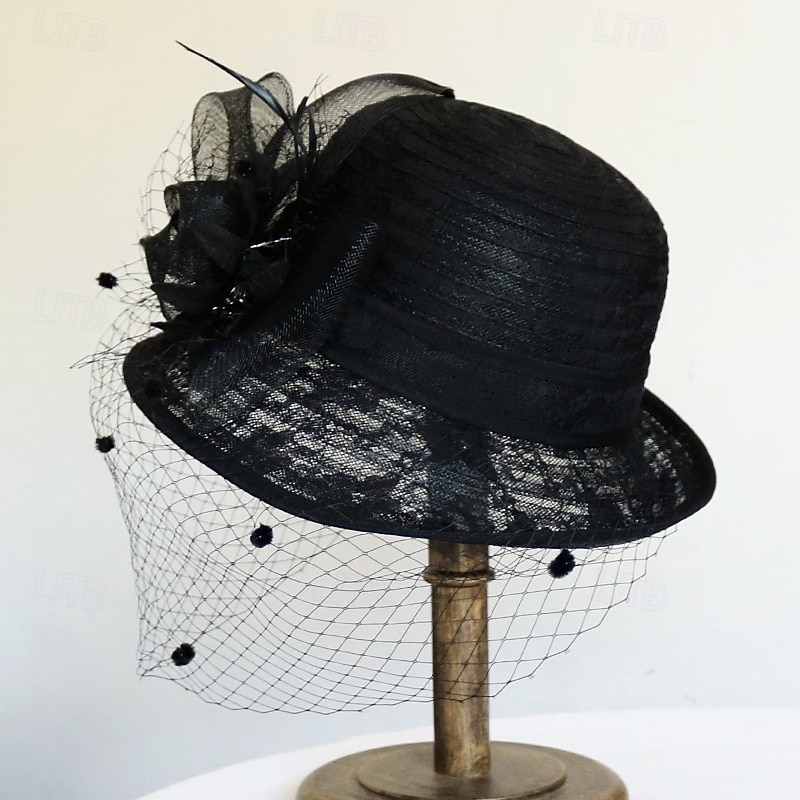 1950s Retro Vintage Hat Women's Valentine's Day Derby Ascot Horse Racing Festival Adults' Hat All Seasons 2026 - $33.99 –P5