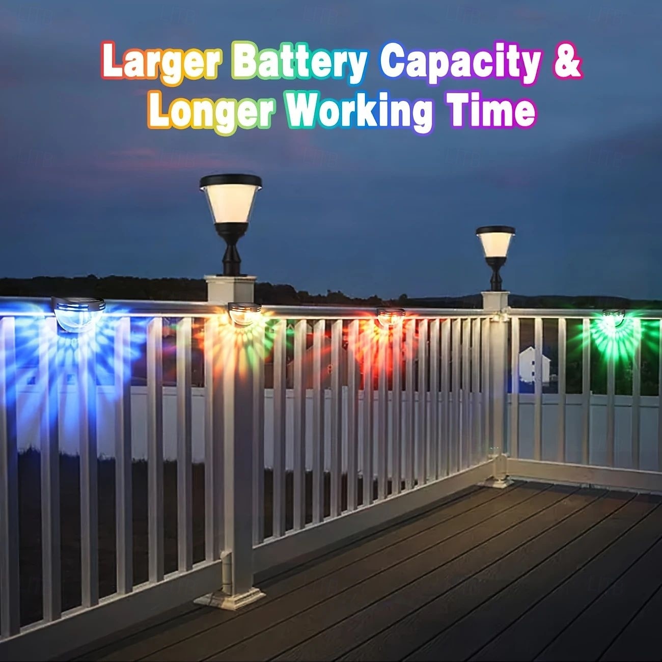 4PCS Outdoor Solar LED Wall Light Waterproof Fence Lights Garden Fence Yard Wall Lighting Decoration 2025 - $14.49 –P3