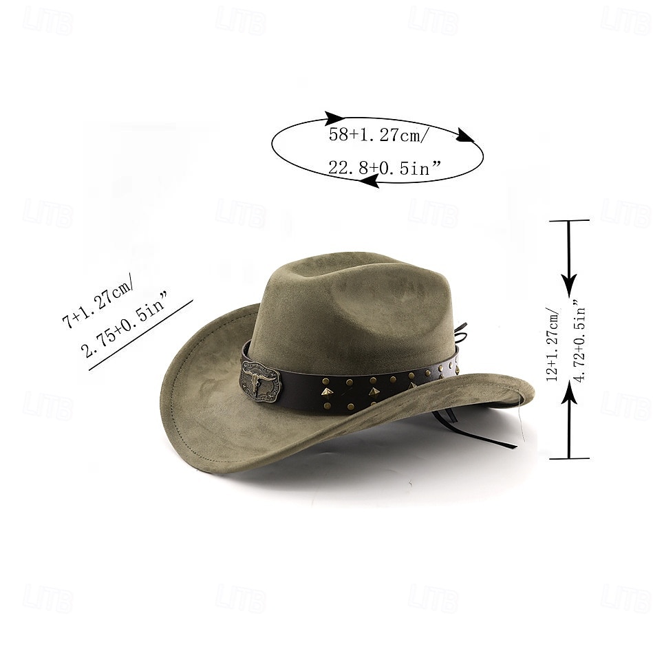 Férfi Szalmakalap Cowboy kalap Fedora Trilby kalap Fekete Bor Gyapjú Régies stílus Divat 18. század Napi Témakör Egyszínű / Sima szín Fényvédő Szerepjáték 2026 - $29.99 –P1