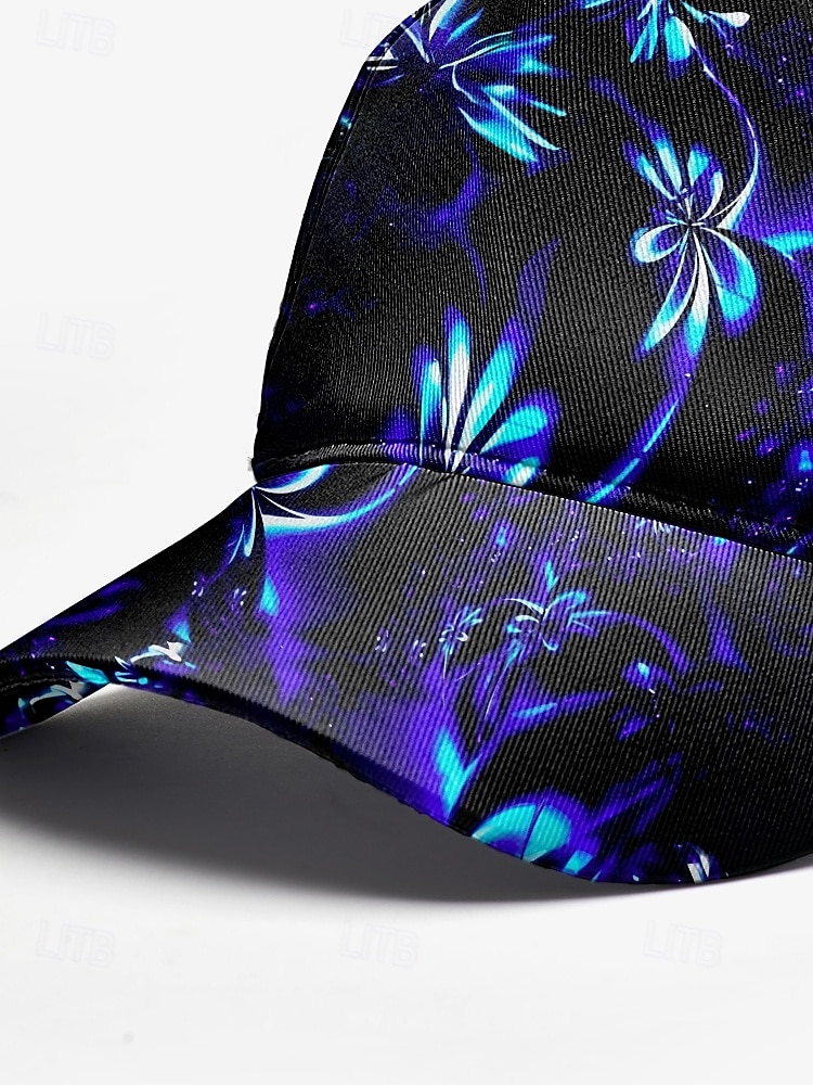 Cool Artistic Floral Print Baseball Cap - Fashionable and Trendy Style - For Outdoor Lovers and Daily Wear 2025 - $14.99 –P8