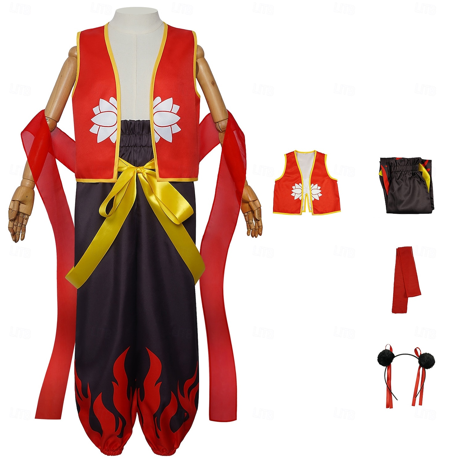 Ao Bing Ne Zha Shen Gongbao Cosplay Costume Cosplay Movie Cosplay for Men's Women's Boys Kid's Adults' Carnival Masquerade Event / Party Masquerade 2025 - $50.99 –P1