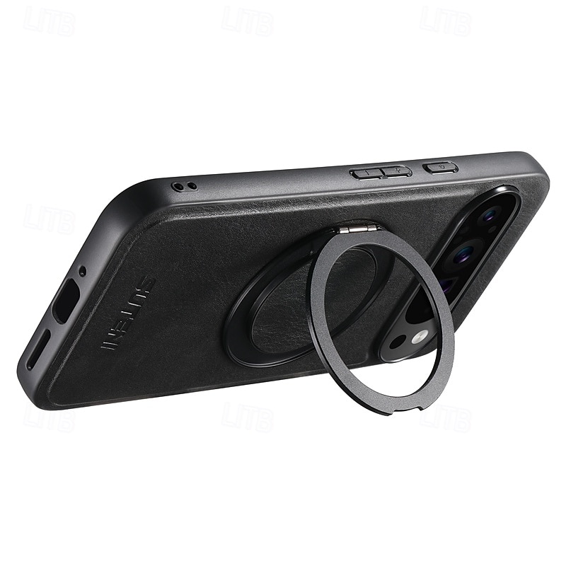Phone Case For Google Pixel 9 Pro Pixel 9 Pro XL Pixel 8 Pro Pixel 8 Pixel 9 Pixel 7 Pixel 7 Pro Pixel 6 Pixel 6 Pro Back Cover with Stand Holder Magnetic Support Wireless Charging Retro TPU PU 2025 - $25.99 –P1