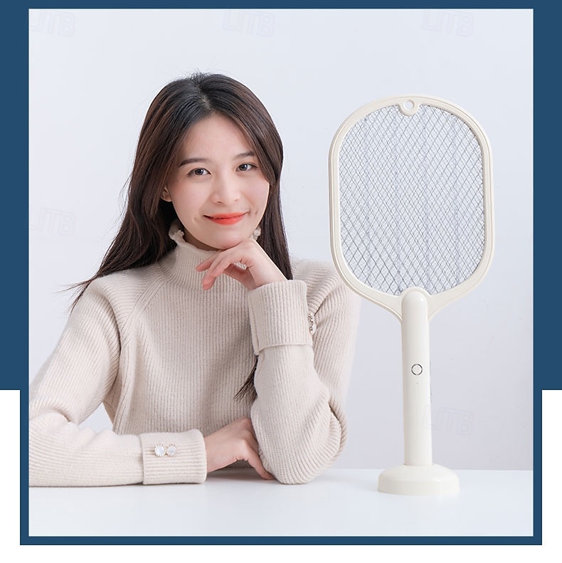 Handheld Electric Mosquito Swatter – Rechargeable Fly Zapper Racket for Indoor Household Insect Control 2025 - $31.99 –P19