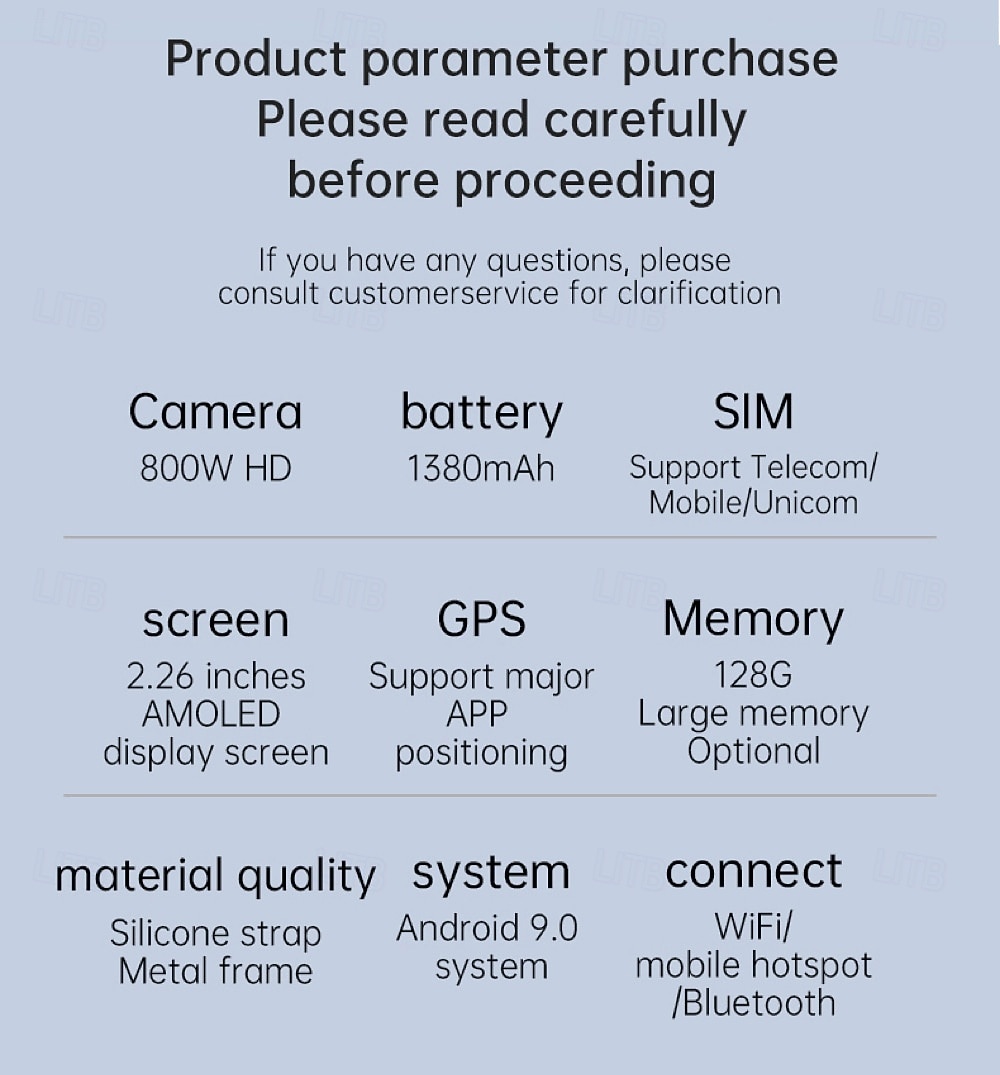 696 MS10 4G LTE Смарт-часы Телефон GPS Отслеживание сна Bluetooth Android iOS 46mm 2,06 2025 - $108.99 –P15