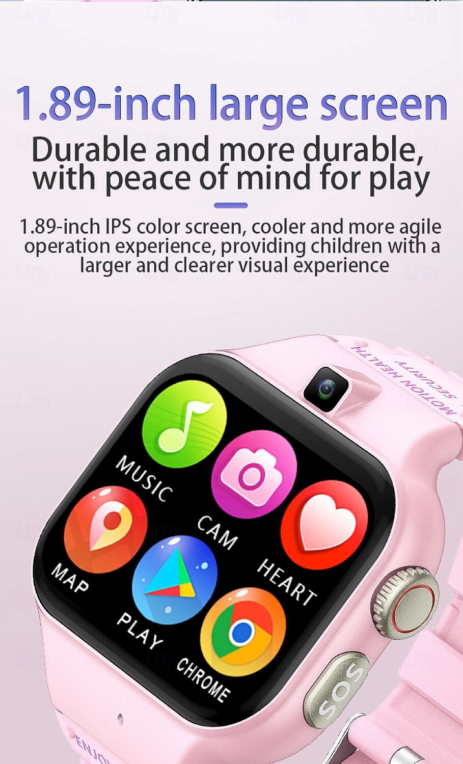 Montre intelligente 696 ALDT8 Tracker de fitness ECG PPG Appel Bluetooth Rappel Android iOS IP67 46mm 1,89" de 2025 ? $97.99 –P6