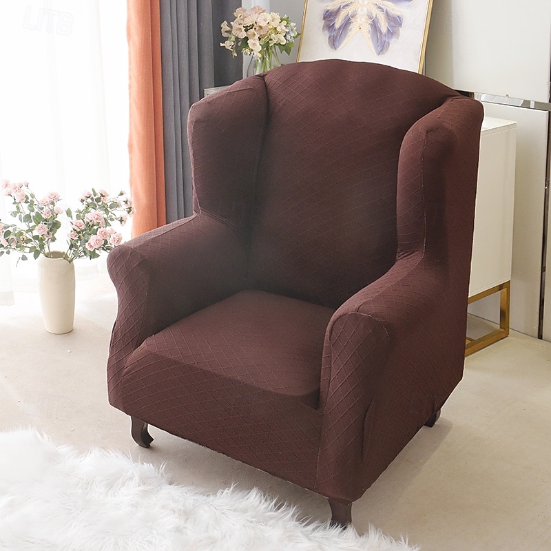 Simple Modern Soft Elastic All-wrap Tiger Bench Armchair Cover Leisure Stool Cover Cover Plaid Sofa Chair Cover 2026 - $56.99 –P13