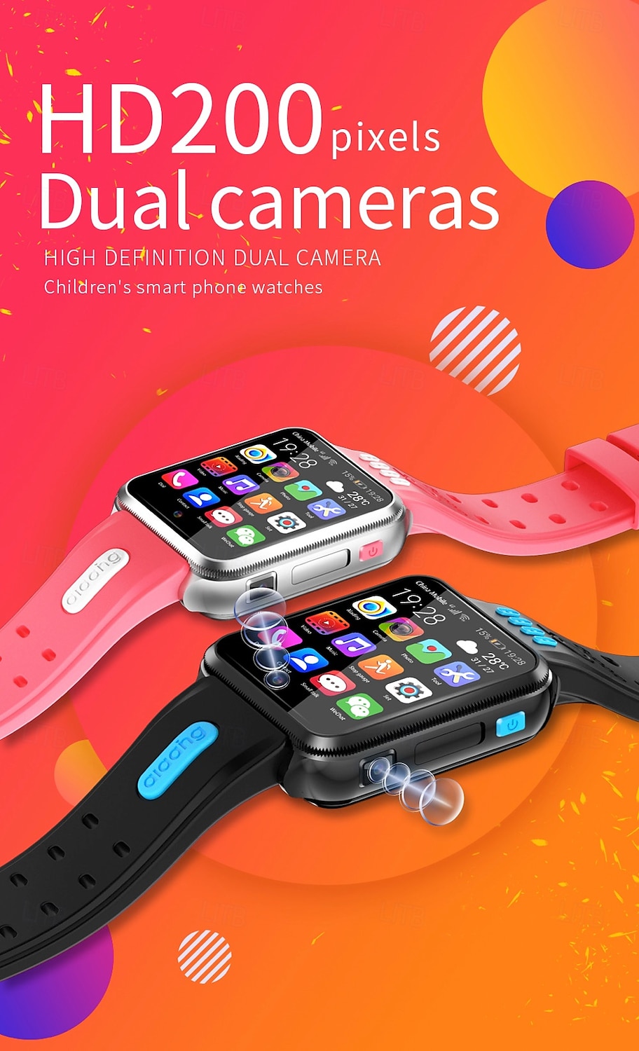 Умные часы 696 H1PRO фитнес-трекер ЭКГ PPG Bluetooth напоминание о вызове Android iOS IP67 44 мм 1.83" 2025 - $97.99 –P1