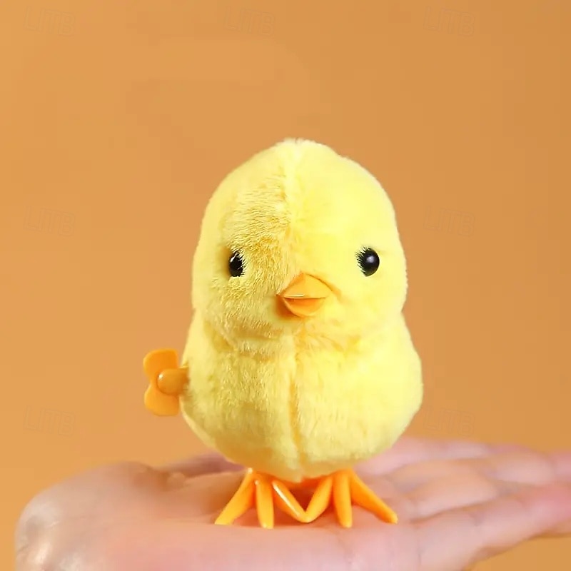 jouet en peluche de simulation interactif - poulet/canard sauteur petit animal cadeau d'anniversaire de 2025 ? $16.99 –P7