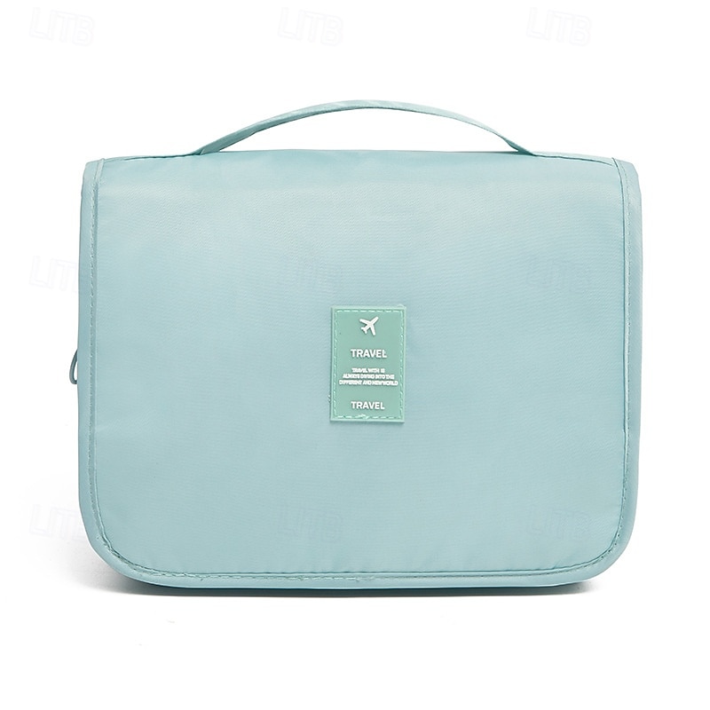 Portable Travel Toiletry Bag, Large Capacity Hanging Makeup Organizer, Handheld Storage Pouch for Travel 2025 - $9.99 –P11