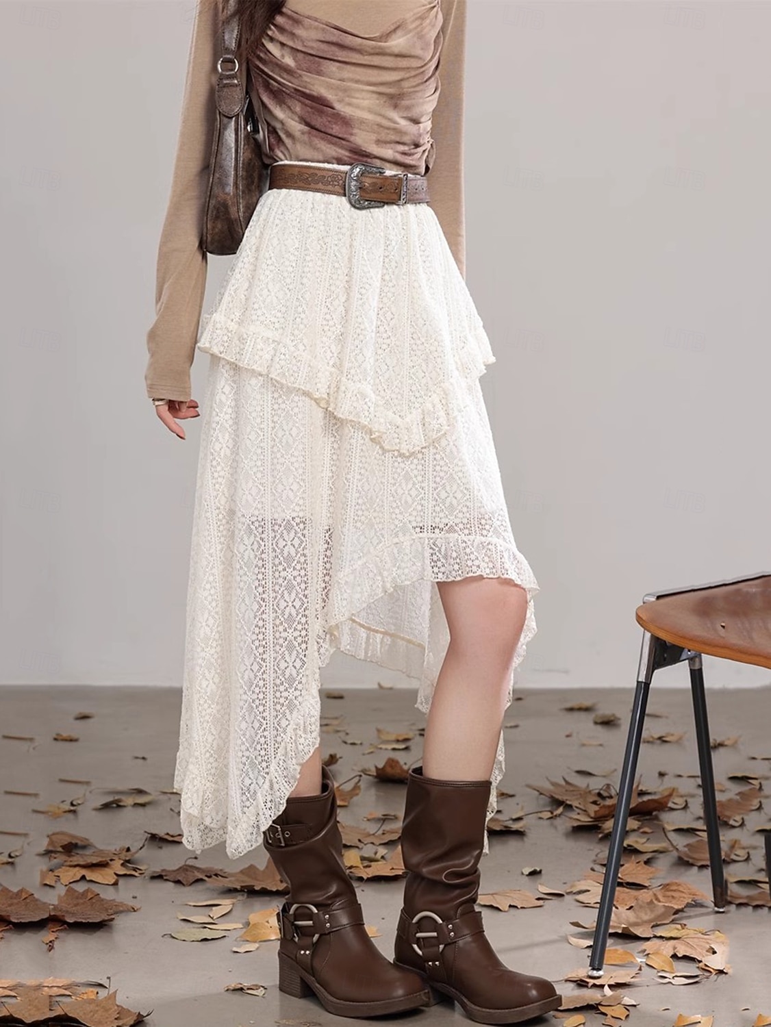 Retro Vintage Medieval Skirt Fancy Dress Women's Masquerade Casual Daily Adults' Skirt 2025 - $51.99 –P2