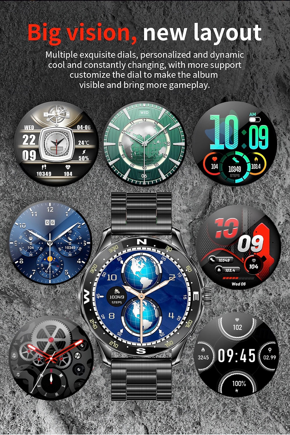 ساعة ذكية 696 Y88 تتبع اللياقة البدنية ECG PPG تذكير بالمكالمات بلوتوث أندرويد iOS IP67 41mm 1.43 2025 - $62.99 –P8