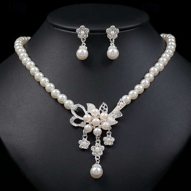 Pendientes Set 1 juego Legierung Pendientes Collare Mujer Lujo Conjunto de joyas Para Festival 2025 - $11.99 –P2