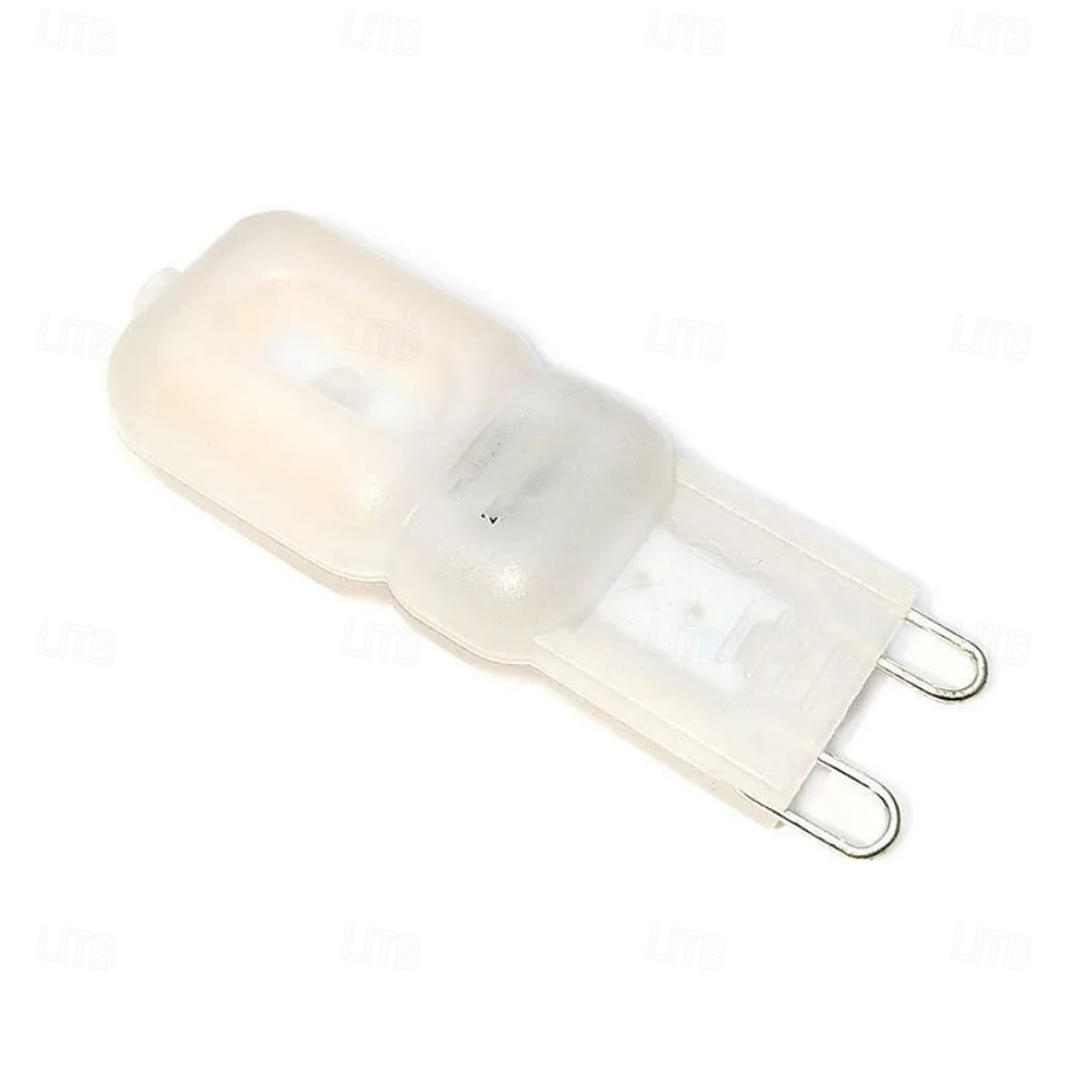 נורות g9 led 3w 5w שווה ערך למנורת הלוגן 30w 50w נורה ניתנת לעמעום 220v לנברשות פנימיות נורות תקרה 10 יחידות 2025 - $24.99 –P3