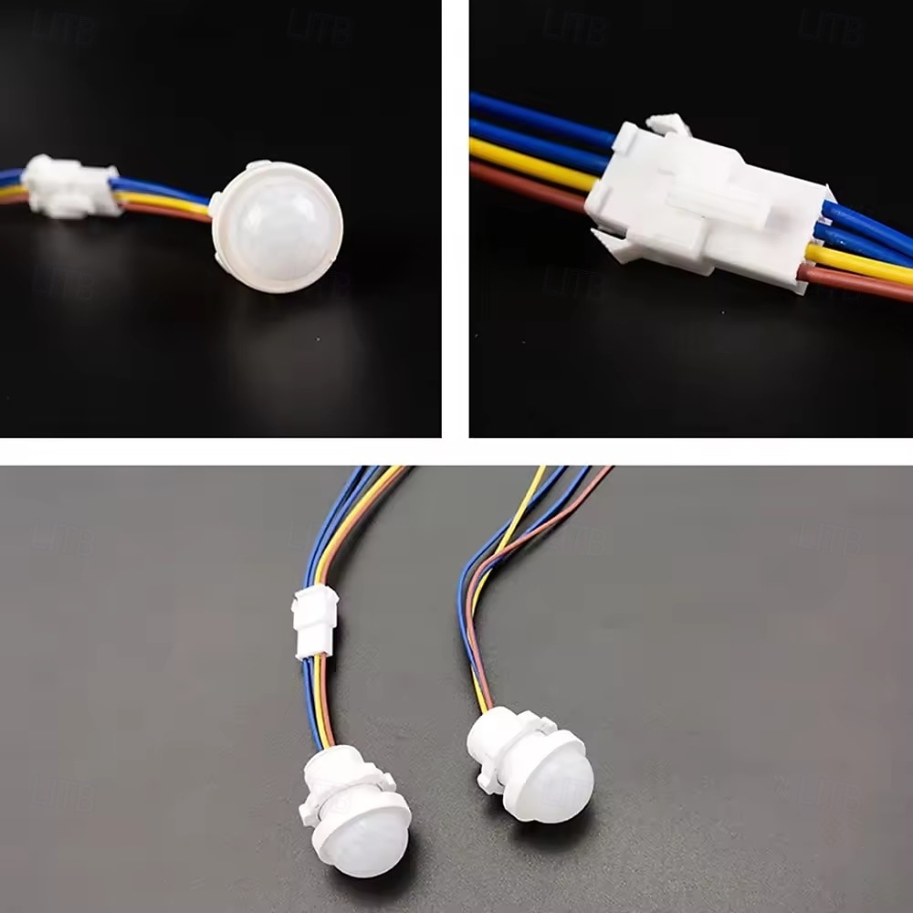Motion LED Sensor Light Switch PIR Sensor Infrared Detection Switch 110-240V Ceiling Wall Mount Smart Light Switch for Home LED Lamp Bulb Light 3Pcs 2025 - $19.49 –P2