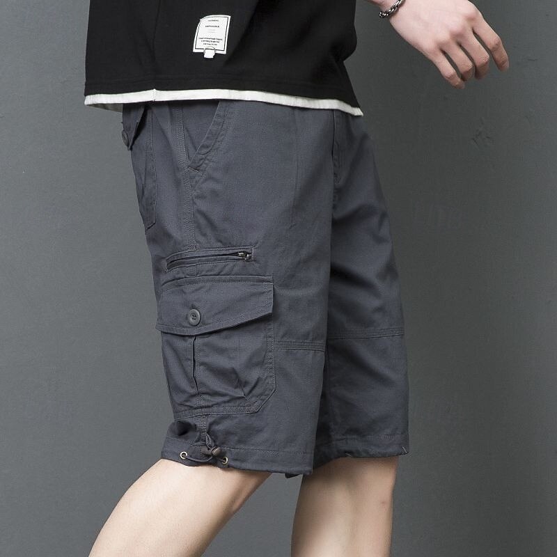 Per uomo Pantaloncini cargo Shorts Pantaloncini Estivi Coulisse Elastico in vita Multi-tasche Semplice Comodità Indossabile Lunghezza al ginocchio All'aperto Sport Quotidiano Moda Casual Nero Giallo del 2025 a $26.99 –P7