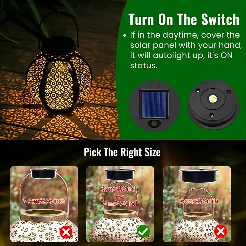 светодиодный солнечный светильник, держатель для уличного освещения, садовый светильник, настенный светильник, подвесной светильник, источник света, декоративная лампа 1 шт. 2026 - $18.79 –P5