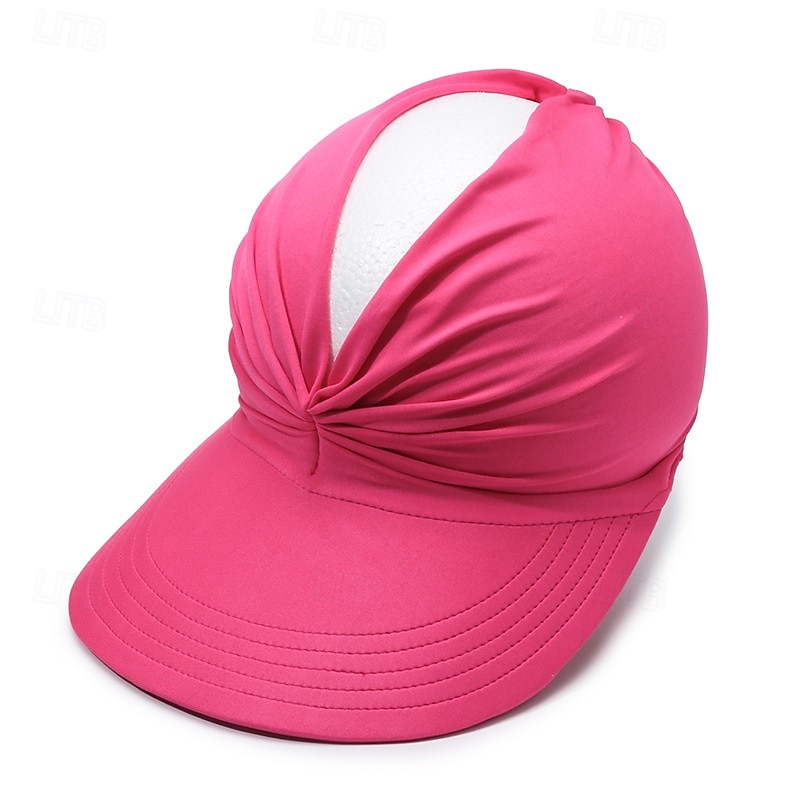 Sun Hats for Women UV Protection Sun Visor Wide Brim Summer Hats with Ponytail 2025 - $15.49 –P1